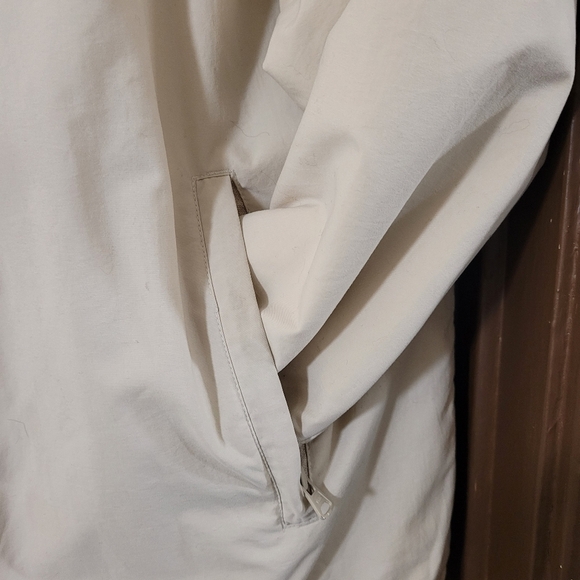 EDDIE Bauer tan lightweight lined hooded zip front jacket - Picture 3 of 8